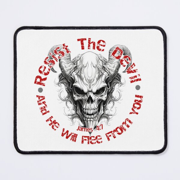 Item preview, Resist the Devil designed and sold by ChefOCreations.