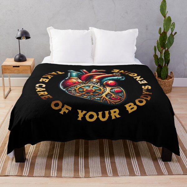 Item preview, Take Care Of Your Body's Engine - Heart (Steampunk) designed and sold by SeledineArt.