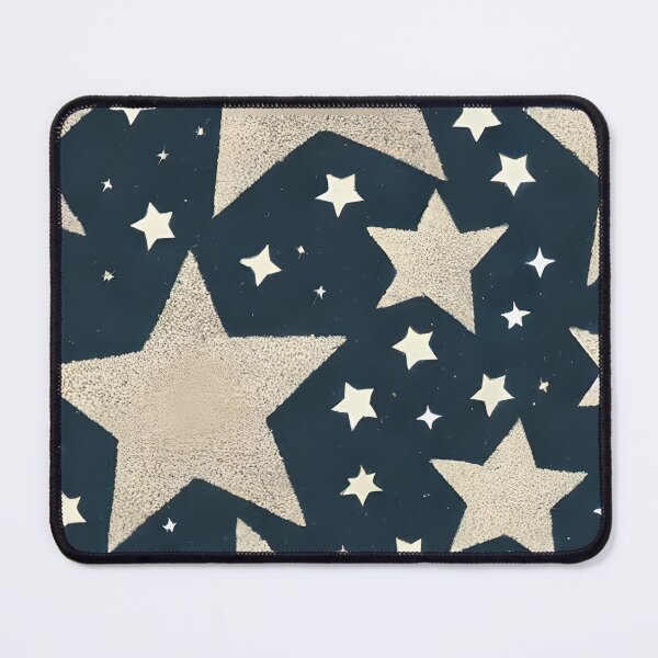 Item preview, White Stars - Seamless Pattern designed and sold by Chubuter.