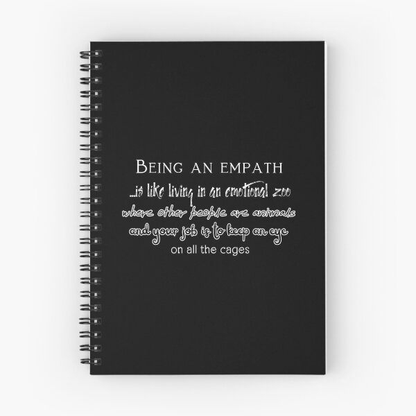 Item preview, Being an empath is like living in emotional zoo, where other people are animals and your job is to keep an eye on all the cages designed and sold by UnCoverDesign.