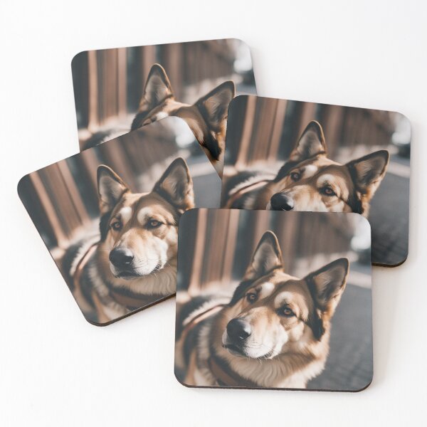 Item preview, Canine Charm - German Shepherd Husky Mix designed and sold by mentokc.