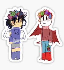 posi! au ihatemyson & rusti Sticker