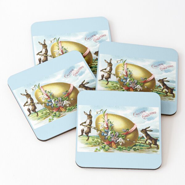 Item preview, Antique Easter Bunnies designed and sold by collageDP.