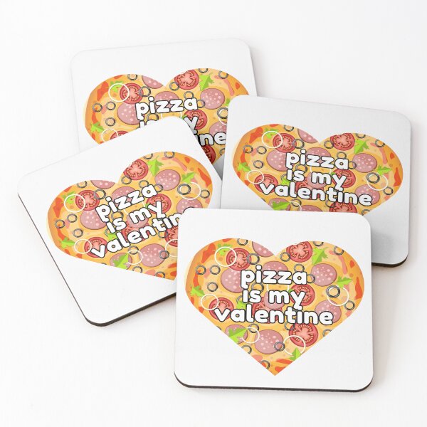 Item preview, Pizza is my Valentine designed and sold by Stylewhimsy.