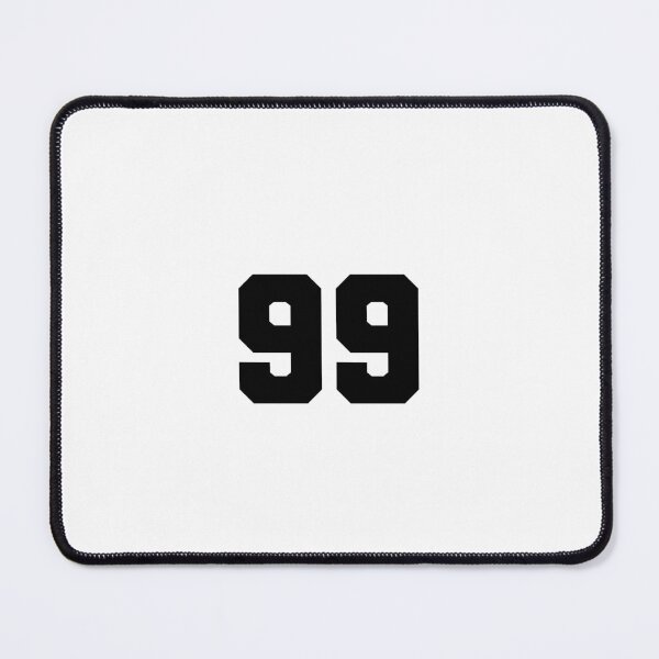Item preview, 99, ninety nine, black, soccer league designed and sold by Numbers-Art.