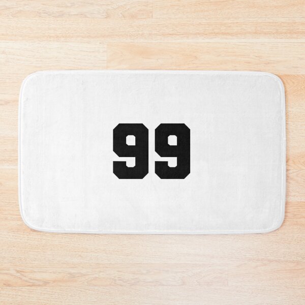Item preview, 99, ninety nine, black, soccer league designed and sold by Numbers-Art.