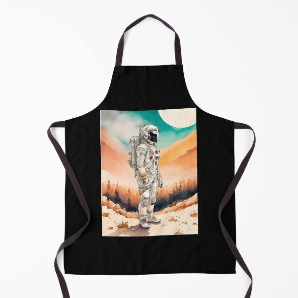 Item preview, Exploring the Unknown: Astronaut on Alien Terrain designed and sold by MillennialVibe.