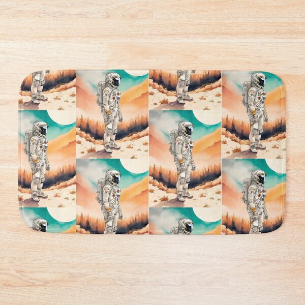 Item preview, Exploring the Unknown: Astronaut on Alien Terrain designed and sold by MillennialVibe.