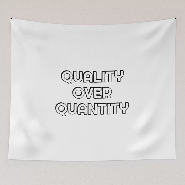 Item preview, Quality Over Quantity designed and sold by Inspirationmotivation.