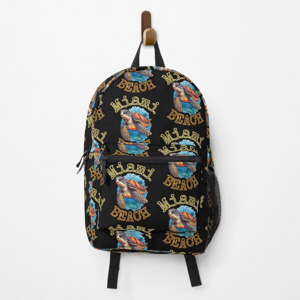 Item preview, Miami Beach Sea Turtle Spring Break Colorful Design designed and sold by EarthArtDesigns.