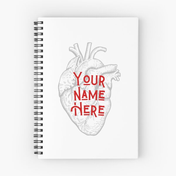 Item preview, Your name here, heart designed and sold by mimirocker.