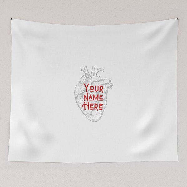 Item preview, Your name here, heart designed and sold by mimirocker.