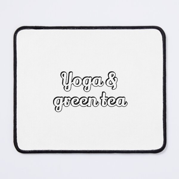 Item preview, Yoga and Green Tea designed and sold by Inspirationmotivation.