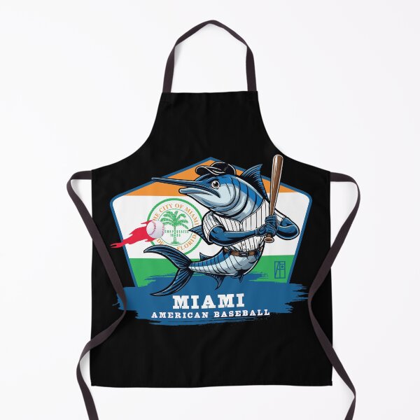 Item preview, USA - American BASEBALL - Miami - Baseball mascot - Miami baseball designed and sold by ArtProjectShop.