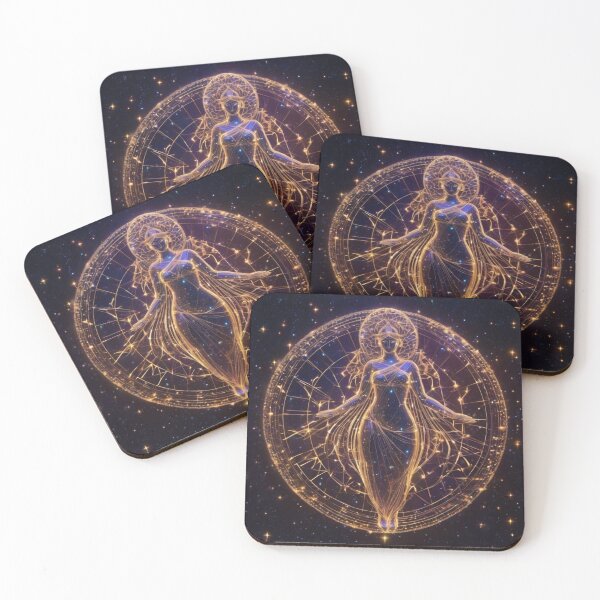 Item preview, Virgo, Zodiac Universe designed and sold by ZodiBlend.