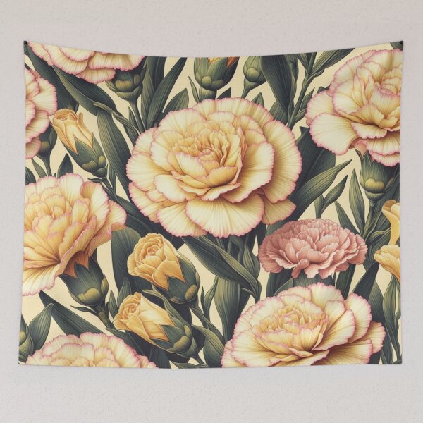 Aperçu de l'œuvre Agréable, jaune rose, oeillet, modèle Clipart créée et vendue par LindaV44.