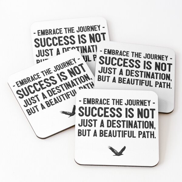 Item preview, Inspiring Success Journey: Embrace the Path to Greatness - Inspirational Quote designed and sold by Soaring Eagle.