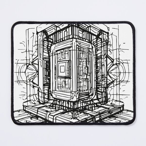Item preview, Temple of the Computer Brain designed and sold by drawbey.