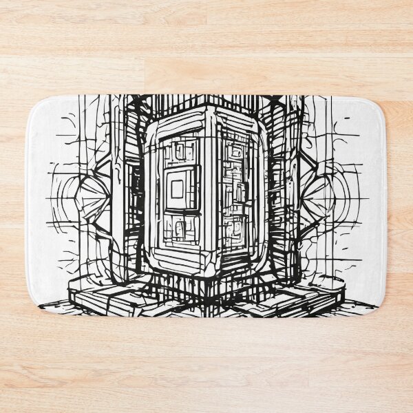 Item preview, Temple of the Computer Brain designed and sold by drawbey.