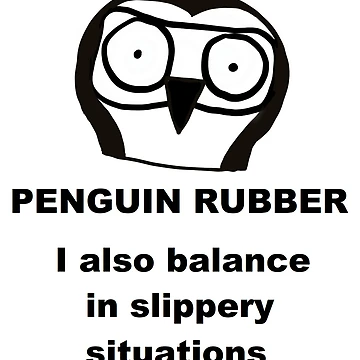 Artwork thumbnail, PENGUIN RUBBER by RubberWorld