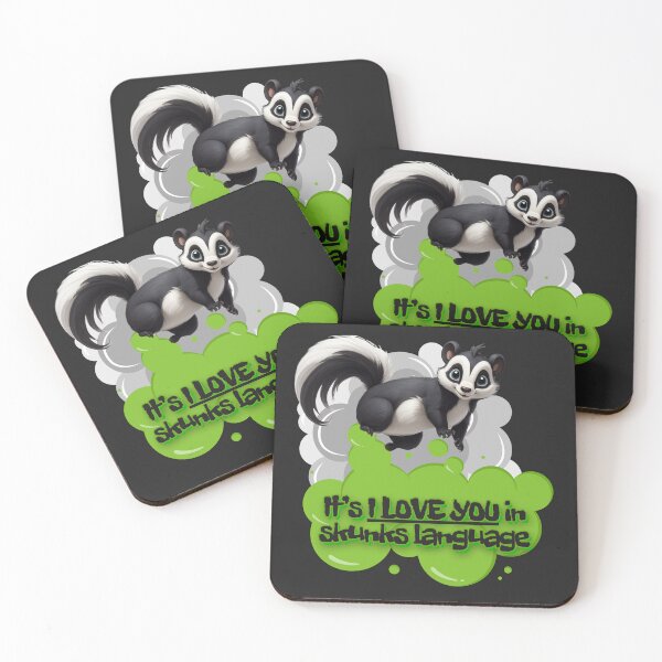 Item preview, Skunk say - I love you designed and sold by dom-sien-sh.
