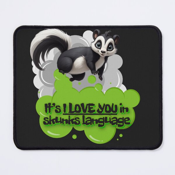 Item preview, Skunk say - I love you designed and sold by dom-sien-sh.