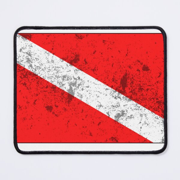 Item preview, Vintage style diving flag designed and sold by Peycer.