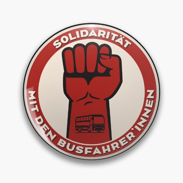 Item preview, Solidarity with the bus drivers designed and sold by Dunkelflaute.