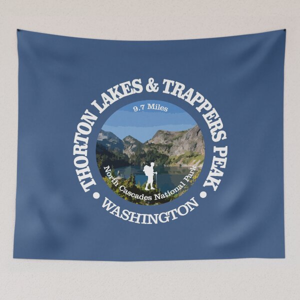 Item preview, Thornton Lakes & Trappers Peak (rd) designed and sold by curranmorgan.