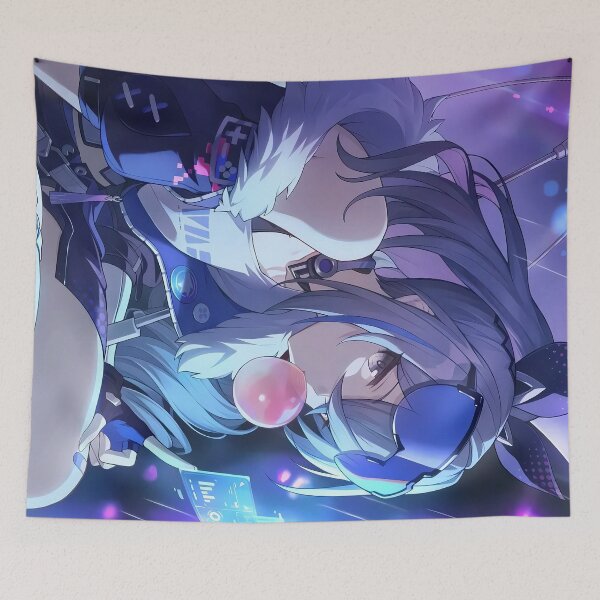 Item preview, Incessant Rain • Silver Wolf • Honkai Star Rail Light Cone designed and sold by kazatodoesart.