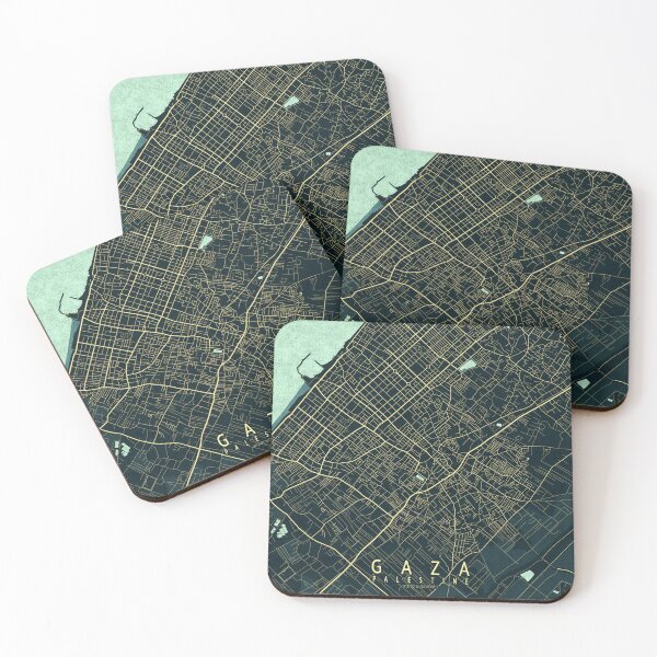 Item preview, Gaza City Map of Palestine - Summer designed and sold by deMAP.
