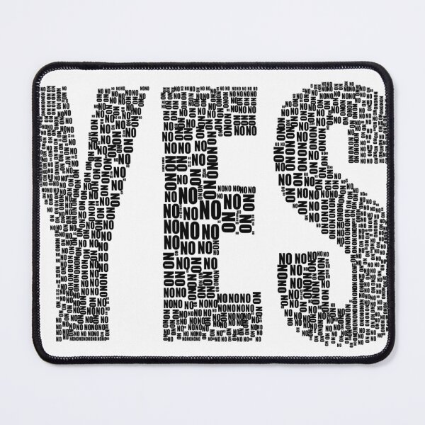 Item preview, YES Text Art designed and sold by 7venty.