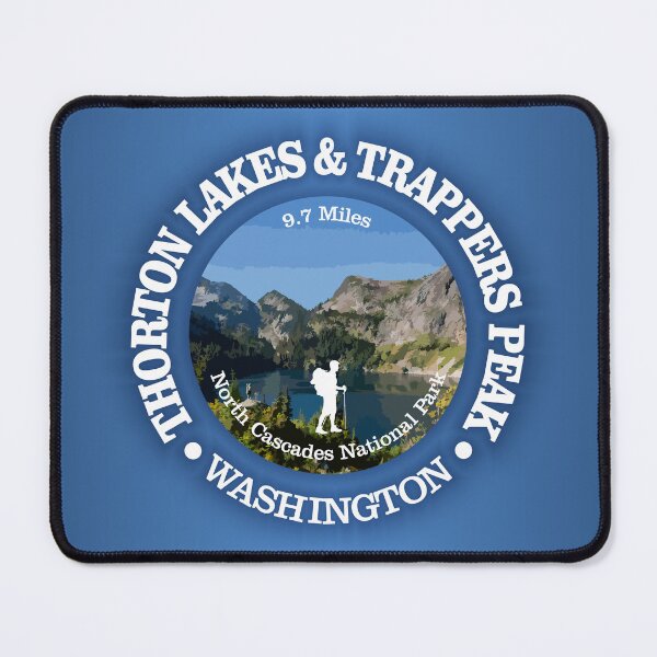 Item preview, Thornton Lakes & Trappers Peak (rd) designed and sold by curranmorgan.