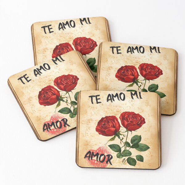 Item preview, TE AMO MI AMOR designed and sold by BANKJOB ⭐⭐⭐⭐⭐.