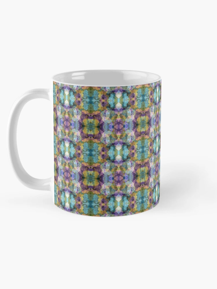 Thumbnail 5 of 6, Coffee Mug, Summer Pattern 23 designed and sold by Elizabeth Austin-Craig.