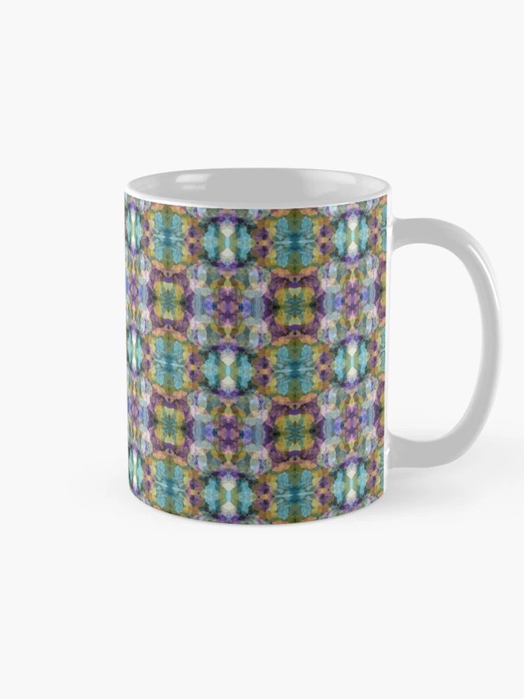 Thumbnail 3 of 6, Coffee Mug, Summer Pattern 23 designed and sold by Elizabeth Austin-Craig.