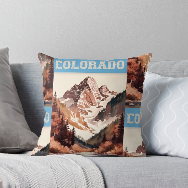 Item preview, Discover Maroon Bells: Vintage Style Colorado Travel Poster designed and sold by MillennialVibe.