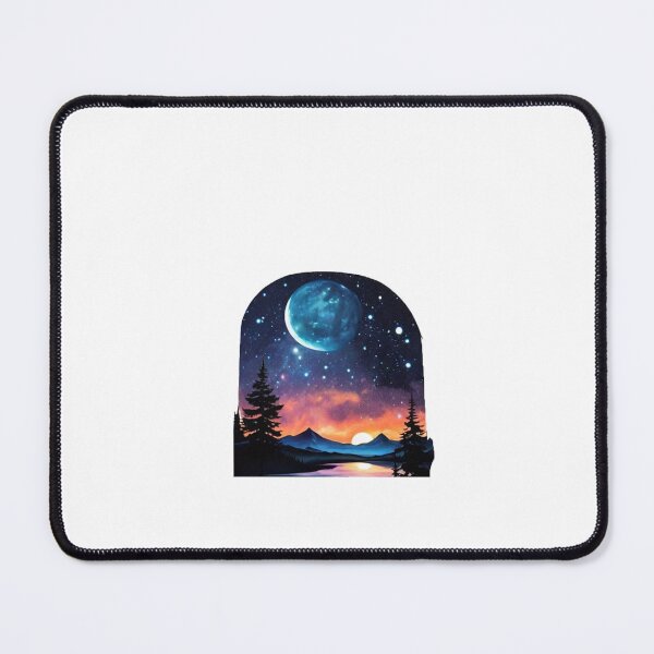 Item preview, Celestial Wonders: Moonlit Mountain Dreamscape designed and sold by Daniel Haddad.