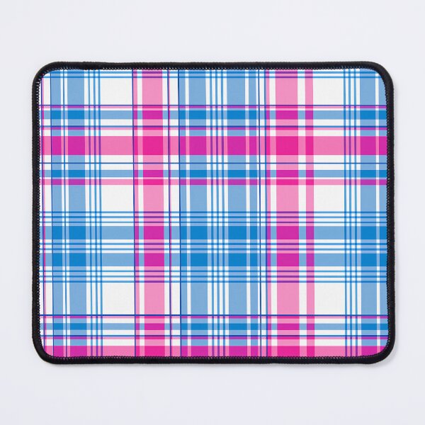 Item preview, Preppy Pink and Blue Plaid: Classic Tartan Pattern Design designed and sold by David Balzen.
