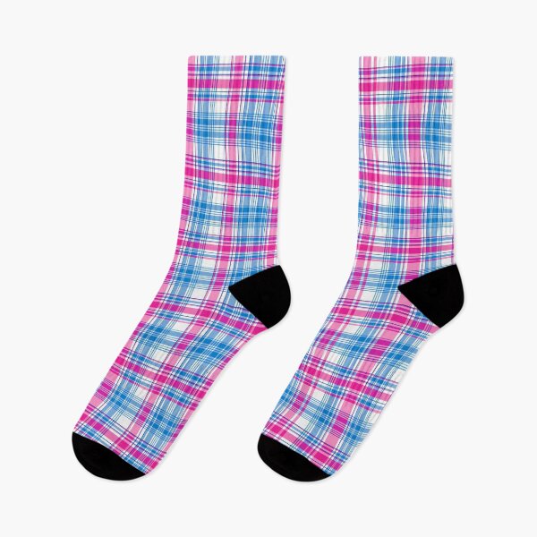 Item preview, Preppy Pink and Blue Plaid: Classic Tartan Pattern Design designed and sold by David Balzen.