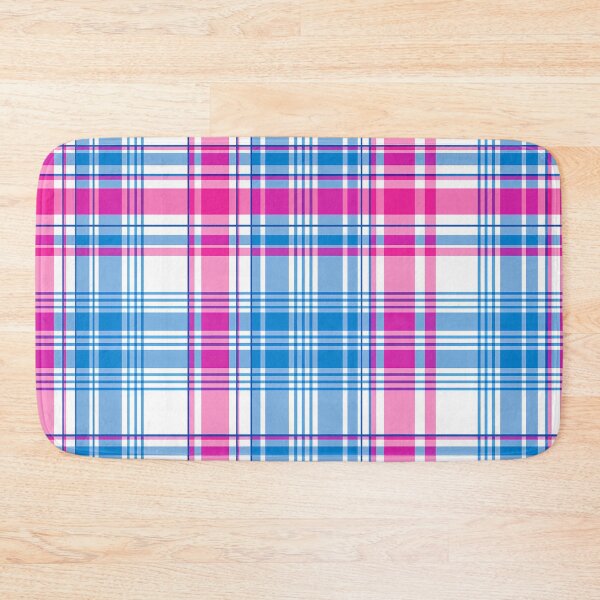 Item preview, Preppy Pink and Blue Plaid: Classic Tartan Pattern Design designed and sold by David Balzen.