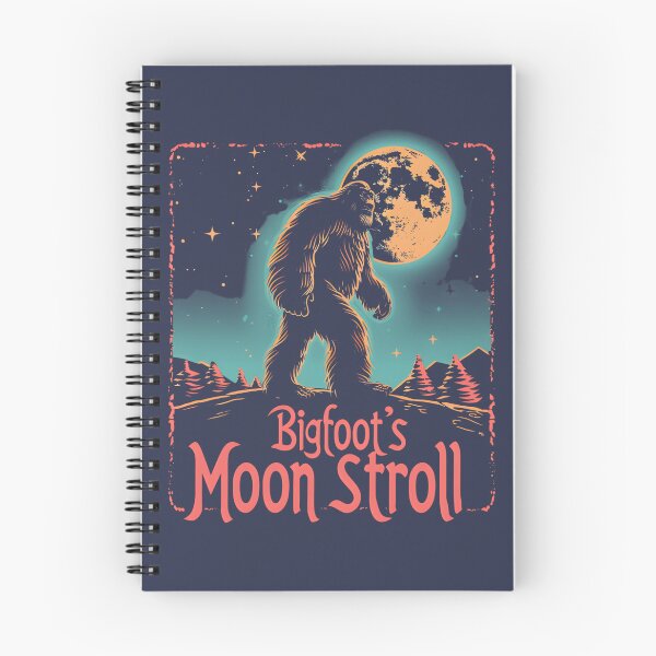 Item preview, Funny Bigfoot and Moon Sasquatch Belive  designed and sold by WildPalette-Art.