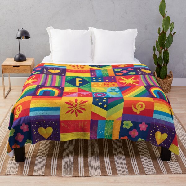 Item preview, Patchwork of Positivity - Diverse Unity Mosaic designed and sold by Sir Meow Meow.