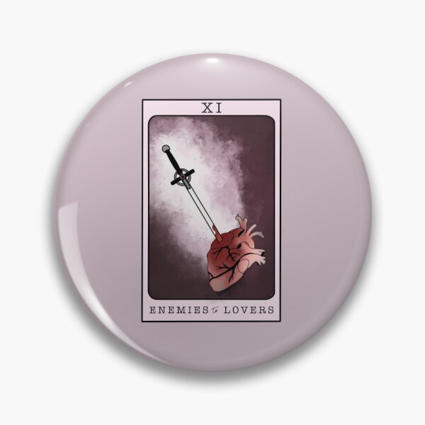 Item preview, Enemies to Lovers Tarot card designed and sold by tziggles.