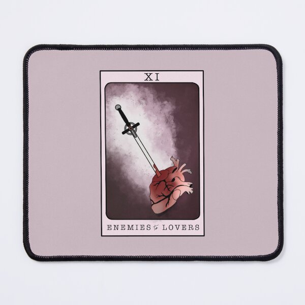 Item preview, Enemies to Lovers Tarot card designed and sold by tziggles.