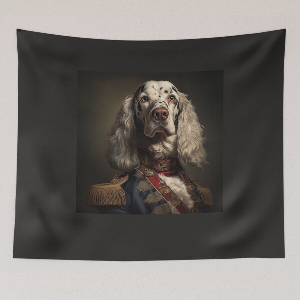 Item preview, English Setter Military General designed and sold by Samuelsboro.