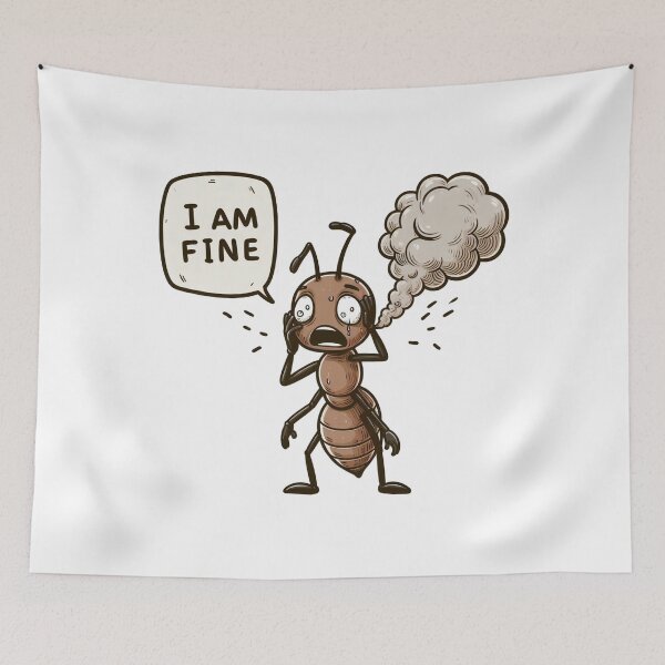 Item preview, Burnout Ant designed and sold by LemuellTrends.