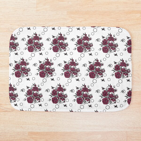 Item preview, Graphic bouquets of peonies flowers, colorful seamless composition designed and sold by Drawmecute.