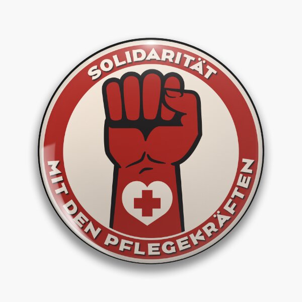 Item preview, Solidarity with the nursing staff designed and sold by Dunkelflaute.