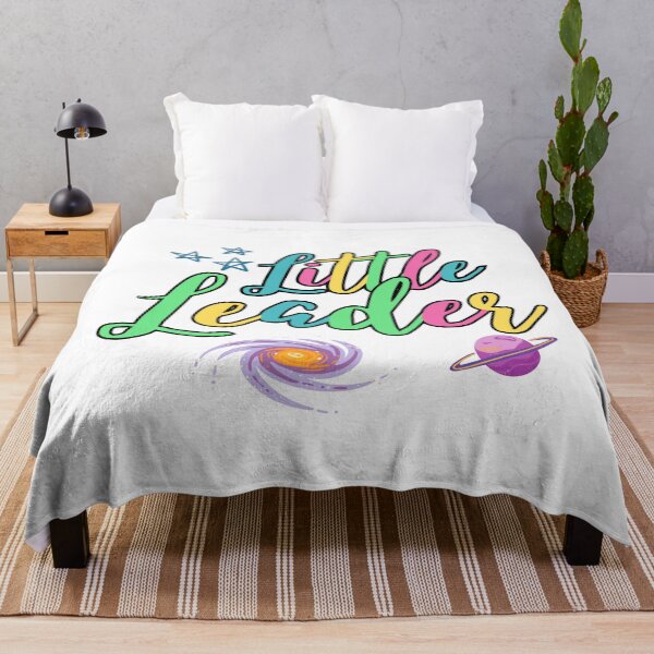 Item preview, Little Leader Colorful Galaxy Star Kids Shirt designed and sold by FreedByJesus.